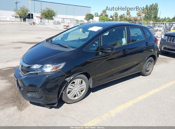 3HGGK5H46LM705224 2020 HONDA FIT Black Առջևի ձախ երեք քառորդ տեսարան