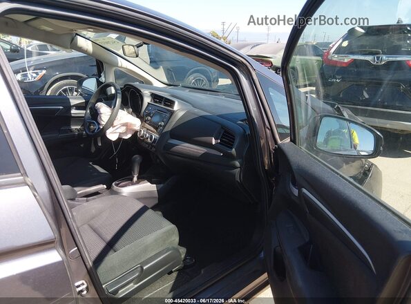 3HGGK5H47KM720023 2019 HONDA FIT Gray Vista interior delantera
