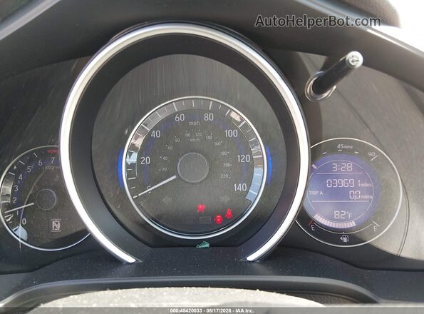 3HGGK5H47KM720023 2019 HONDA FIT Gray Vista de los asientos traseros