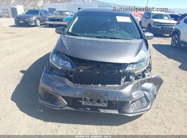 3HGGK5H47KM733581 2019 HONDA FIT Gray Widok z przodu