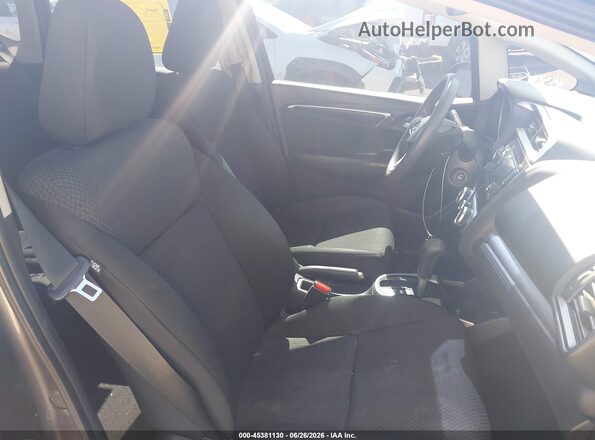 3HGGK5H47KM733581 2019 HONDA FIT Gray Widok wnętrza z przodu