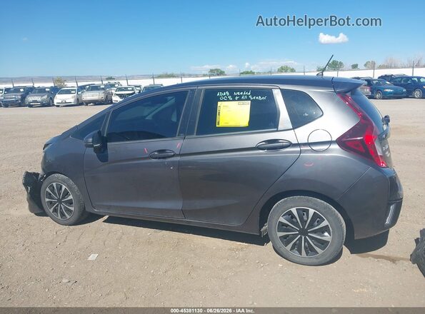3HGGK5H47KM733581 2019 HONDA FIT Gray Widok wnętrza 360 stopni