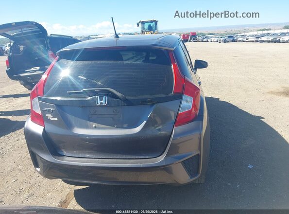 3HGGK5H47KM733581 2019 HONDA FIT Gray 