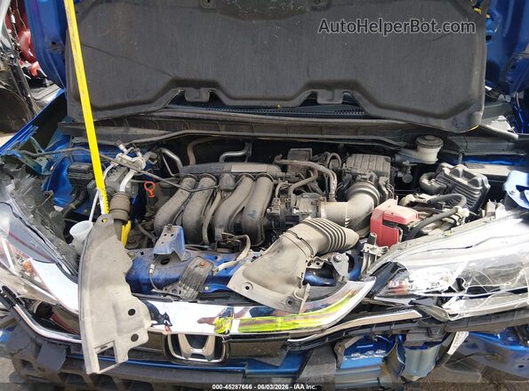 3HGGK5H47LM700131 2020 HONDA FIT Blue Հետևի տեսք