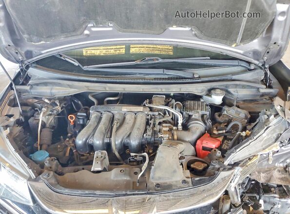 3HGGK5H48KM704896 2019 HONDA FIT Gray Vista interior trasera