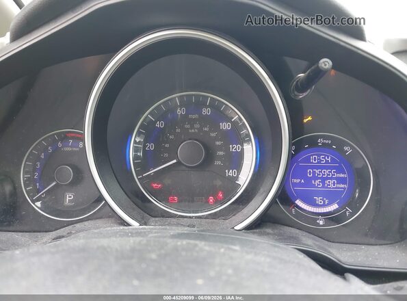 3HGGK5H48KM725179 2019 HONDA FIT Gray Вид задніх сидінь