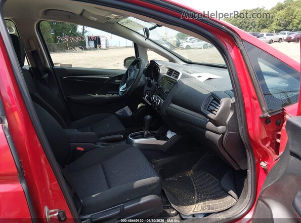 3HGGK5H48KM738577 2019 HONDA FIT Red Front interior view