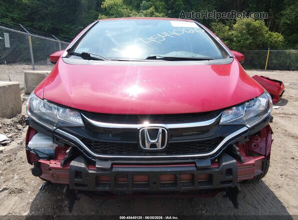 3HGGK5H48KM738577 2019 HONDA FIT Red Rear interior view