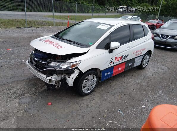 3HGGK5H48LM702857 2020 HONDA FIT White Առջևի ձախ երեք քառորդ տեսարան