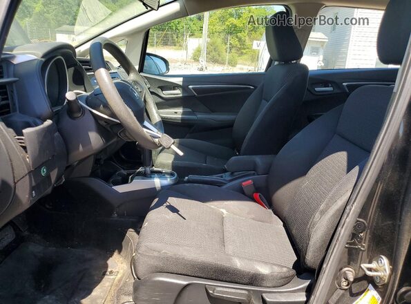 3HGGK5H48LM710487 2020 HONDA FIT Black Front interior view