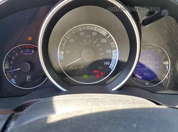 3HGGK5H48LM710487 2020 HONDA FIT Black Instrument cluster view
