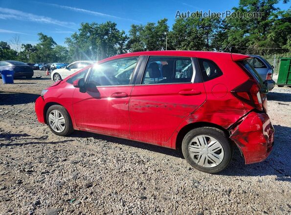 3HGGK5H49JM724539 2018 HONDA FIT Red Հետևի ձախ