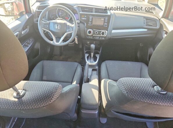 3HGGK5H49JM724539 2018 HONDA FIT Red Առջևի վահանակի տեսք