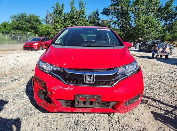 3HGGK5H49JM724539 2018 HONDA FIT Red Դիմացի տեսք