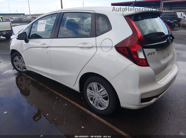 3HGGK5H49KM700193 2019 HONDA FIT Белый Задняя левая четверть