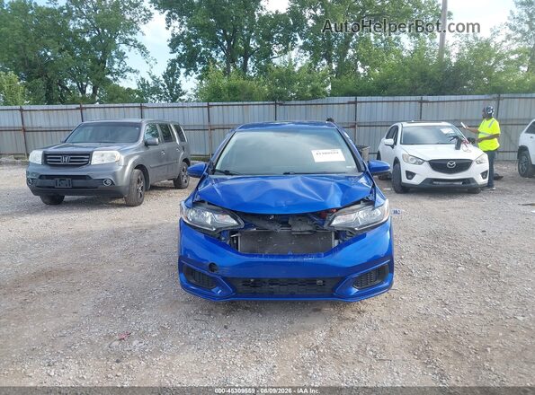 3HGGK5H49KM731007 2019 HONDA FIT Blue Widok wnętrza z tyłu