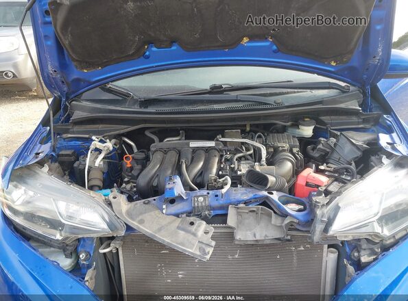 3HGGK5H49KM731007 2019 HONDA FIT Blue Widok z tyłu
