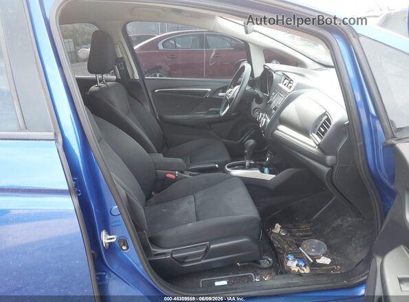 3HGGK5H49KM731007 2019 HONDA FIT Blue Widok wnętrza z przodu