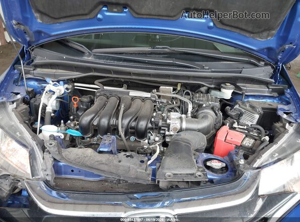 3HGGK5H4XJM718149 2018 HONDA FIT Blue უკანა ხედი