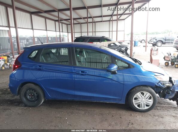 3HGGK5H4XJM718149 2018 HONDA FIT Blue უკანა სალონის ხედი