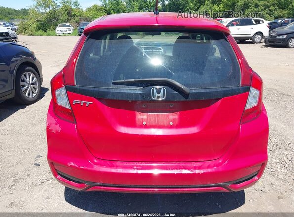3HGGK5H4XJM719639 2018 HONDA FIT Red 