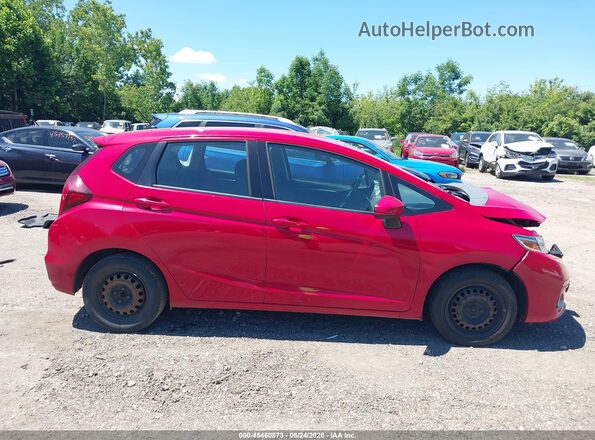 3HGGK5H4XJM719639 2018 HONDA FIT Red Vista interior trasera
