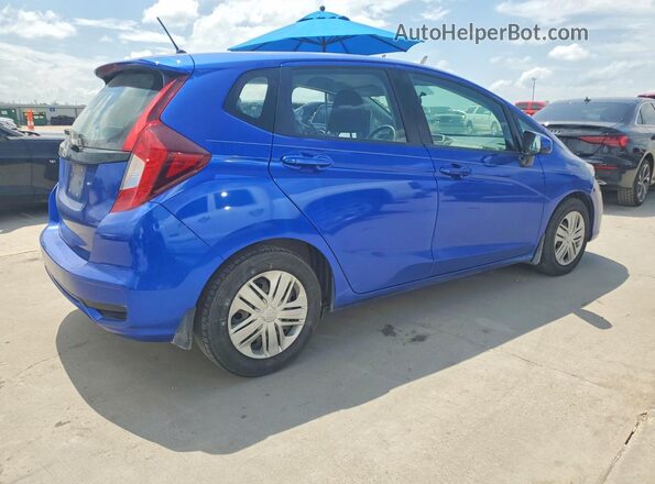 3HGGK5H4XKM700090 2019 HONDA FIT Blue Հետևի աջ
