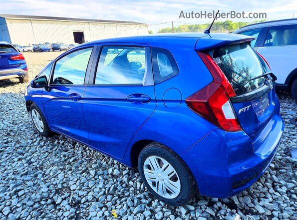 3HGGK5H4XKM701644 2019 HONDA FIT Blue Задня ліва чверть