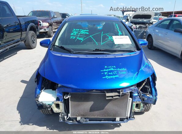3HGGK5H4XKM741495 2019 HONDA FIT Blue Սարքավորումների վահանակի տեսք