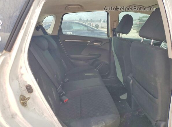 3HGGK5H50HM705686 2017 HONDA FIT White Widok wnętrza z tyłu
