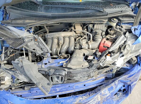 3HGGK5H50HM707681 2017 HONDA FIT Blue Vista interior trasera
