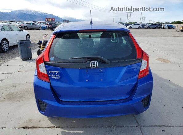 3HGGK5H50HM707681 2017 HONDA FIT Blue Vista trasera