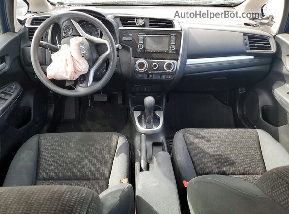 3HGGK5H50HM707681 2017 HONDA FIT Blue Vista del salpicadero