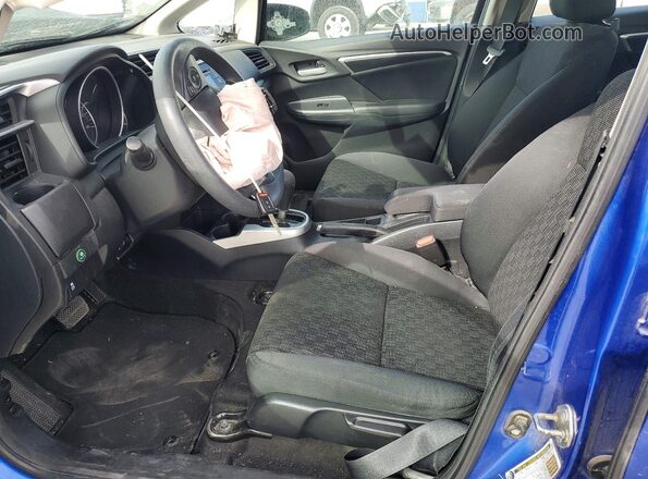 3HGGK5H50HM707681 2017 HONDA FIT Blue Vista interior delantera