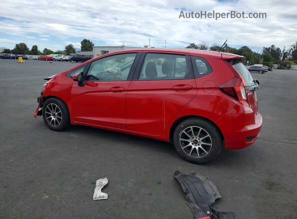 3HGGK5H51JM724415 2018 HONDA FIT Красный Задняя левая четверть