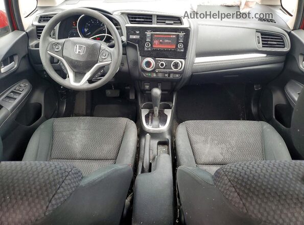 3HGGK5H51JM724415 2018 HONDA FIT Красный Вид панели приборов