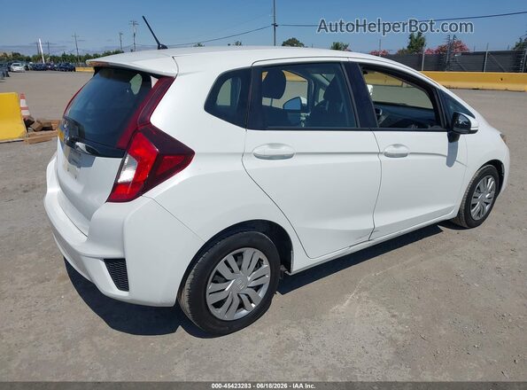 3HGGK5H53HM710185 2017 HONDA FIT White Tył prawy