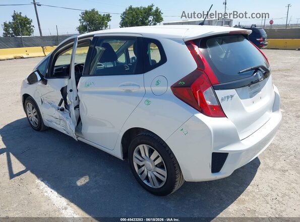 3HGGK5H53HM710185 2017 HONDA FIT White Tył lewy