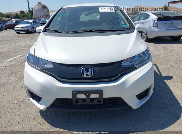 3HGGK5H53HM710185 2017 HONDA FIT White Widok zestawu wskaźników