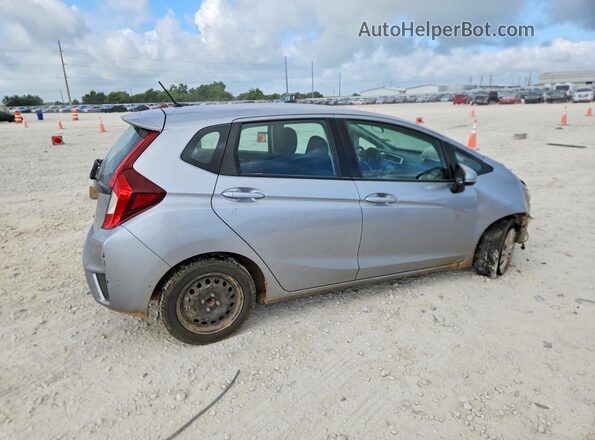3HGGK5H54HM703620 2017 HONDA FIT Серебряный Задняя правая четверть
