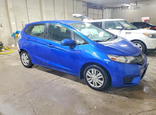3HGGK5H57HM704454 2017 HONDA FIT Blue Delantero derecho