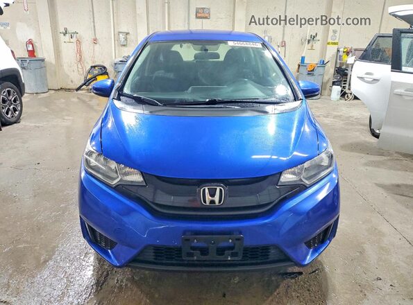 3HGGK5H57HM704454 2017 HONDA FIT Blue Vista frontal