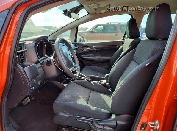 3HGGK5H57JM708719 2018 HONDA FIT Orange Vista interior delantera