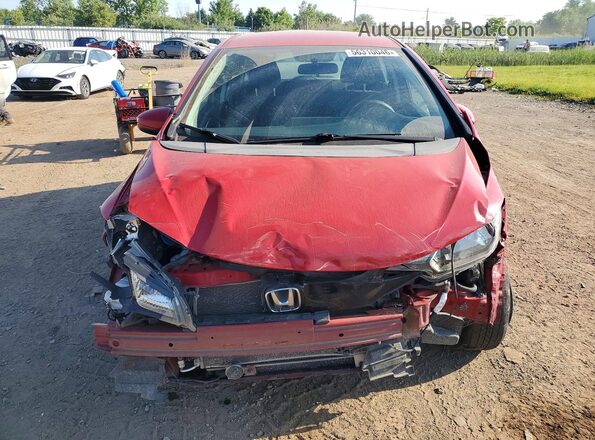 3HGGK5H58HM712224 2017 HONDA FIT Red Widok z przodu