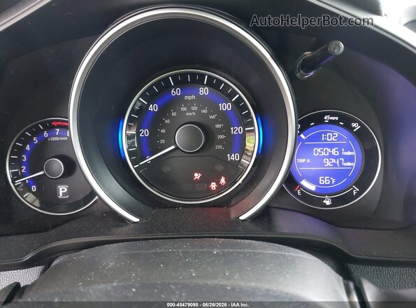 3HGGK5H58HM713843 2017 HONDA FIT Silver Հետևի նստատեղերի տեսք