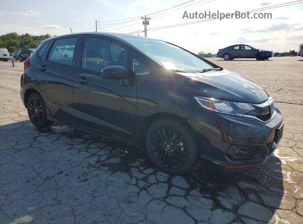 3HGGK5H60LM706659 2020 HONDA FIT Black Przód prawy