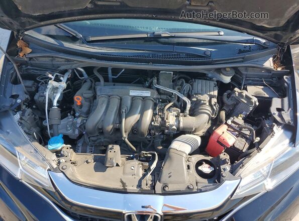 3HGGK5H60LM706659 2020 HONDA FIT Black Widok wnętrza z tyłu