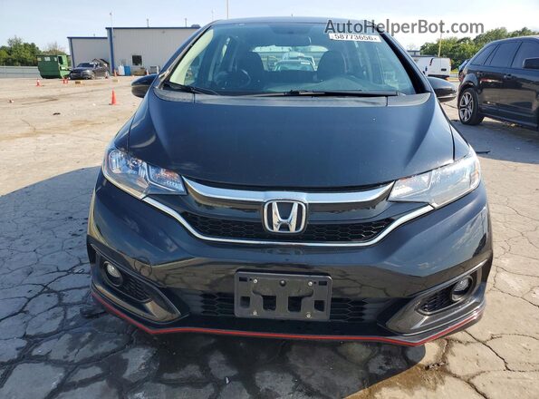 3HGGK5H60LM706659 2020 HONDA FIT Black Widok z przodu