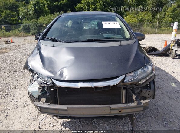 3HGGK5H62JM707308 2018 HONDA FIT Gray Вид спереду