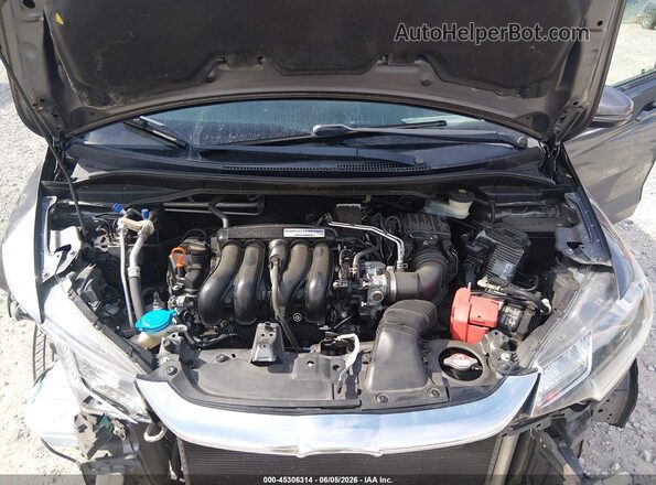 3HGGK5H62JM707308 2018 HONDA FIT Gray Вид ззаду